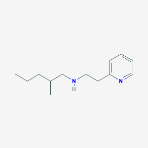 molecular formula C13H22N2 B13264233 (2-Methylpentyl)[2-(pyridin-2-yl)ethyl]amine 