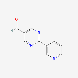 2-(Pyridin-3-YL)pyrimidine-5-carbaldehyde
