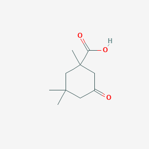 1,3,3-Trimethyl-5-oxocyclohexanecarboxylic acid