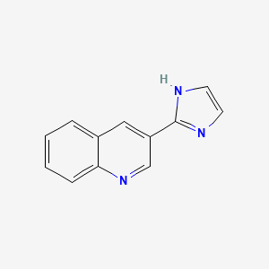 3-(1H-imidazol-2-yl)quinoline