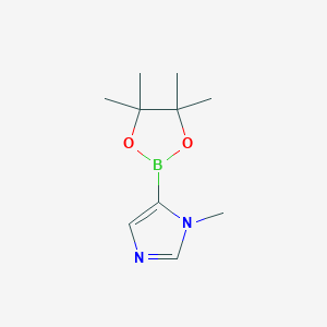1-Methyl-5-(4,4,5,5-tetramethyl-1,3,2-dioxaborolan-2-YL)-1H-imidazole