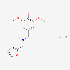 4-{[(Furan-2-ylmethyl)-amino]-methyl}-2,6-dimethoxy-phenol hydrochloride