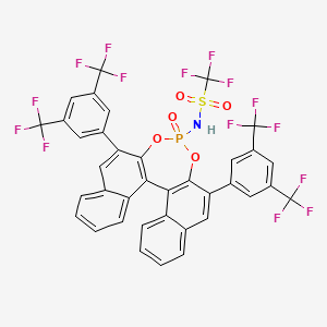 (S)-3,3'-Bis[3,5-bis(trifluoromethyl)phenyl]-1,1'-binaphthyl-2,2'-diyl-N-triflyl phosphoramide