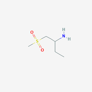 molecular formula C5H13NO2S B13265027 1-Methanesulfonylbutan-2-amine 