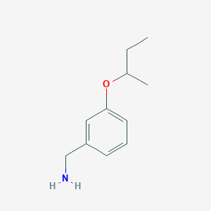 [3-(Sec-butoxy)phenyl]methanamine