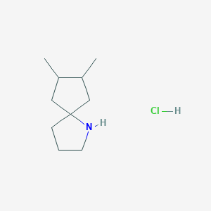 7,8-Dimethyl-1-azaspiro[4.4]nonane hydrochloride
