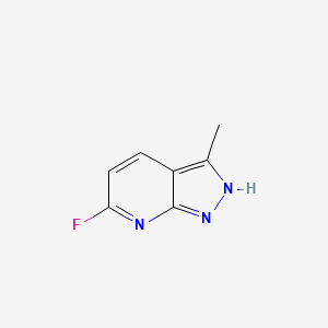 6-Fluoro-3-methyl-1H-pyrazolo[3,4-b]pyridine