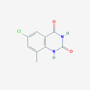 6-Chloro-8-methyl-1,2,3,4-tetrahydroquinazoline-2,4-dione