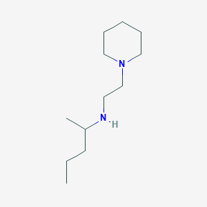 molecular formula C12H26N2 B13265397 (Pentan-2-yl)[2-(piperidin-1-yl)ethyl]amine 