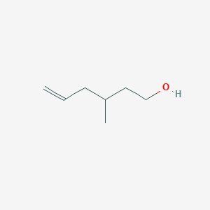 molecular formula C7H14O B13265408 3-Methylhex-5-en-1-ol 