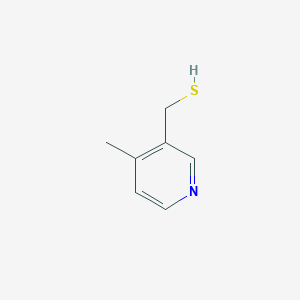 molecular formula C7H9NS B13265558 (4-Methylpyridin-3-yl)methanethiol 