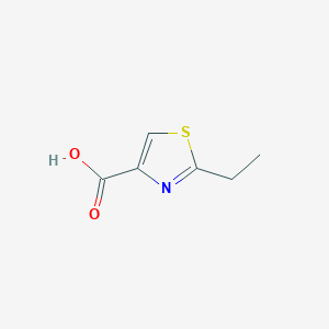 molecular formula C6H7NO2S B1326560 2-Ethylthiazole-4-carboxylic acid CAS No. 769124-05-2