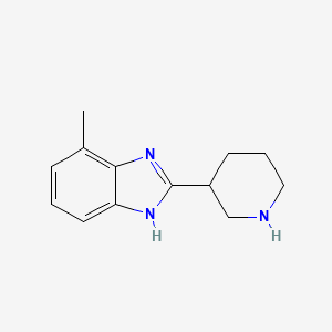 7-Methyl-2-piperidin-3-yl-1H-benzimidazole