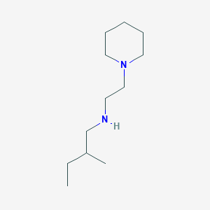 molecular formula C12H26N2 B13265673 (2-Methylbutyl)[2-(piperidin-1-yl)ethyl]amine 