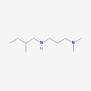 molecular formula C10H24N2 B13265820 [3-(Dimethylamino)propyl](2-methylbutyl)amine 