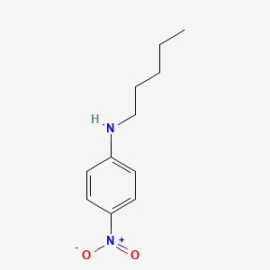 molecular formula C11H16N2O2 B13265829 N-Pentyl-4-nitroaniline 