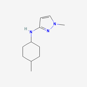 molecular formula C11H19N3 B13265877 1-methyl-N-(4-methylcyclohexyl)-1H-pyrazol-3-amine 