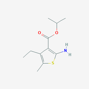 Isopropyl 2-amino-4-ethyl-5-methylthiophene-3-carboxylate