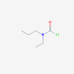 molecular formula C6H12ClNO B13265924 N-ethyl-N-propylcarbamoylchloride 
