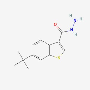 6-Tert-butyl-1-benzothiophene-3-carbohydrazide