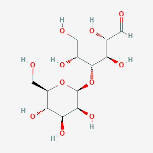 molecular formula C₁₂H₂₂O₁₁ B132662 4-O-beta-D-Mannopyranosyl-D-mannose CAS No. 14417-51-7