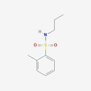 molecular formula C10H15NO2S B13267712 2-Methyl-n-propyl-benzenesulfonamide 