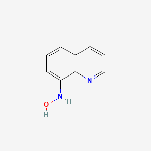 molecular formula C9H8N2O B13267851 N-(Quinolin-8-yl)hydroxylamine 