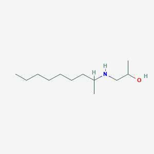 molecular formula C12H27NO B13269680 1-[(Nonan-2-yl)amino]propan-2-ol 