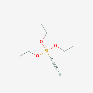 molecular formula C8H16O3Si B132700 Ethynyltriethoxysilane CAS No. 5700-28-7
