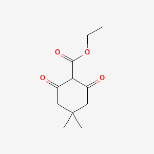 molecular formula C11H16O4 B13270142 Ethyl 4,4-dimethyl-2,6-dioxocyclohexane-1-carboxylate 