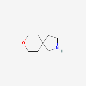 molecular formula C8H15NO B1327047 8-Oxa-2-azaspiro[4.5]decane CAS No. 310-93-0