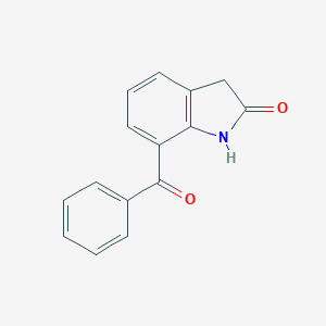 molecular formula C15H11NO2 B132705 7-Benzoylindolin-2-one CAS No. 51135-38-7