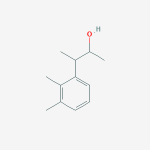 molecular formula C12H18O B13270543 3-(2,3-Dimethylphenyl)butan-2-ol 