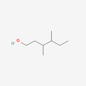 molecular formula C8H18O B13270569 3,4-Dimethylhexan-1-ol CAS No. 66576-57-6