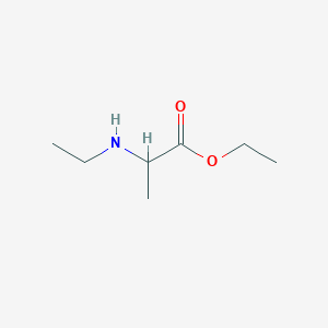 molecular formula C7H15NO2 B132715 Ethyl 2-(ethylamino)propanoate CAS No. 149912-14-1