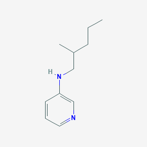 molecular formula C11H18N2 B13271831 N-(2-methylpentyl)pyridin-3-amine 