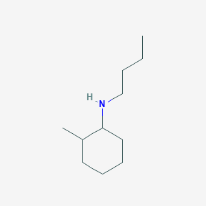 molecular formula C11H23N B13271985 N-butyl-2-methylcyclohexan-1-amine CAS No. 55794-86-0