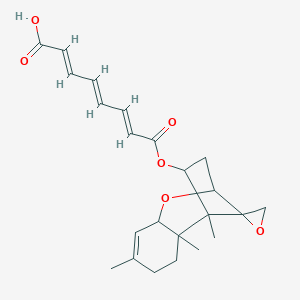 molecular formula C23H28O6 B132720 Harzianum A CAS No. 156250-74-7