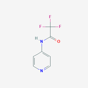 molecular formula C7H5F3N2O B132722 4-(三氟乙酰胺基)吡啶 CAS No. 77262-39-6