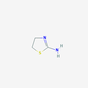 molecular formula C3H6N2S B132724 2-Amino-2-thiazoline CAS No. 1779-81-3