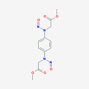 methyl 2-[4-[(2-methoxy-2-oxoethyl)-nitrosoamino]-N-nitrosoanilino]acetate