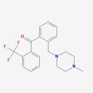 2-(4-Methylpiperazinomethyl)-2'-trifluoromethylbenzophenone