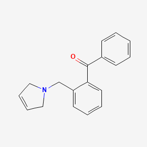 2-(3-Pyrrolinomethyl)benzophenone