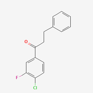4'-Chloro-3'-fluoro-3-phenylpropiophenone