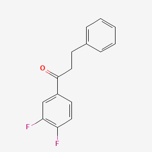 1-(3,4-Difluorophenyl)-3-phenylpropan-1-one