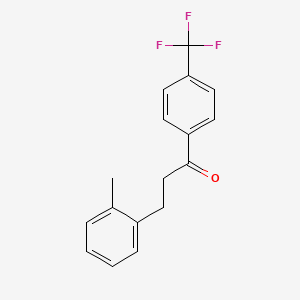 3-(2-Methylphenyl)-4'-trifluoromethylpropiophenone