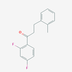 2',4'-Difluoro-3-(2-methylphenyl)propiophenone