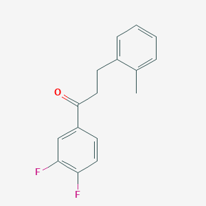 3',4'-Difluoro-3-(2-methylphenyl)propiophenone