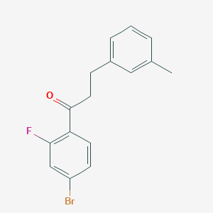 4'-Bromo-2'-fluoro-3-(3-methylphenyl)propiophenone
