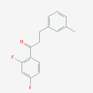 2',4'-Difluoro-3-(3-methylphenyl)propiophenone
